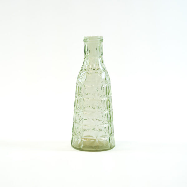 Skleněná váza sv. zelená 25 cm