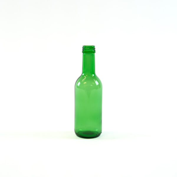 Skleněná vázička/láhvička 18 cm