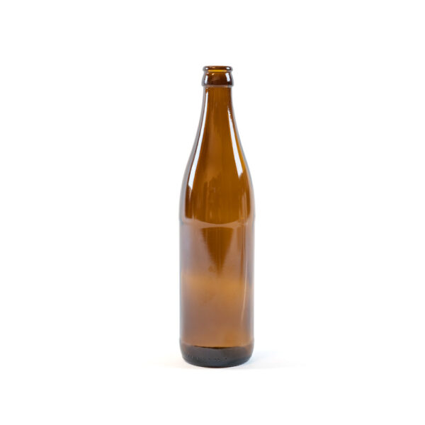 Váza/láhev hnědá 26 cm