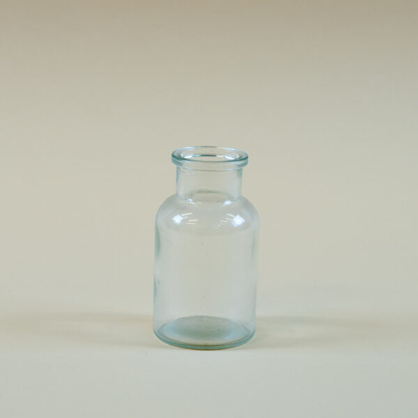 Skleněná vázička lékovka 10,3 cm