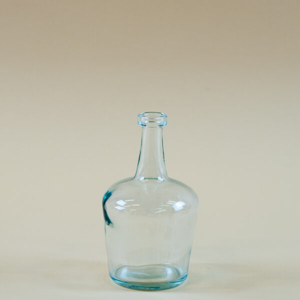 Skleněná vázička/láhvička 14 cm