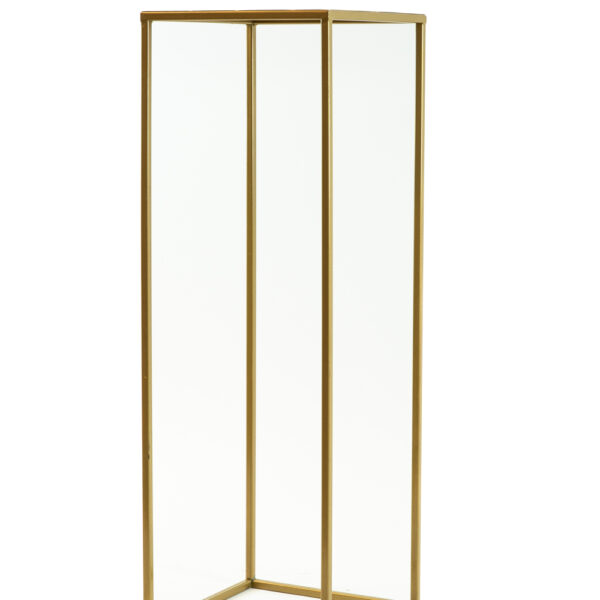 Kovový zlatý stojan - 70 cm