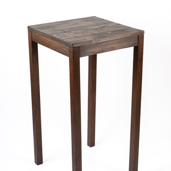 Dřevěný/obřadní stolek tmavý - vyšší (95 cm)