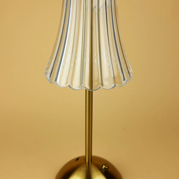 Lampička zlatá - 30 cm