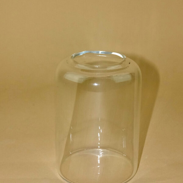 Skleněná vázička "tubus" 10 cm